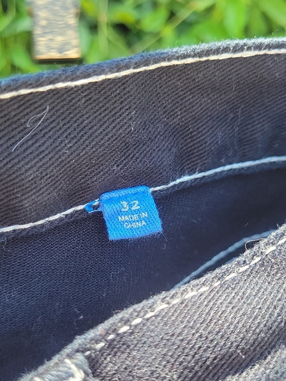 FORD Embroidered Star Double Knee Carpenter Baggy Jeans Sz 32 - Picture 9 of 13